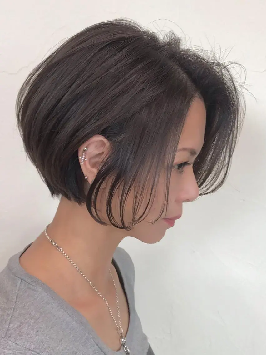 ショート ✨大人ショート特化 /カットモデル/銀座のヘアスタイル