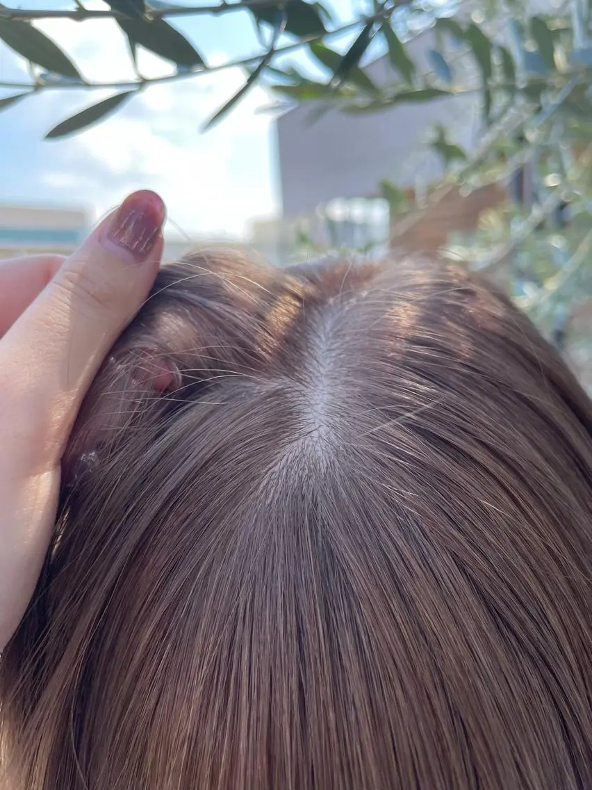 セミロング 梶原 真帆のヘアスタイル