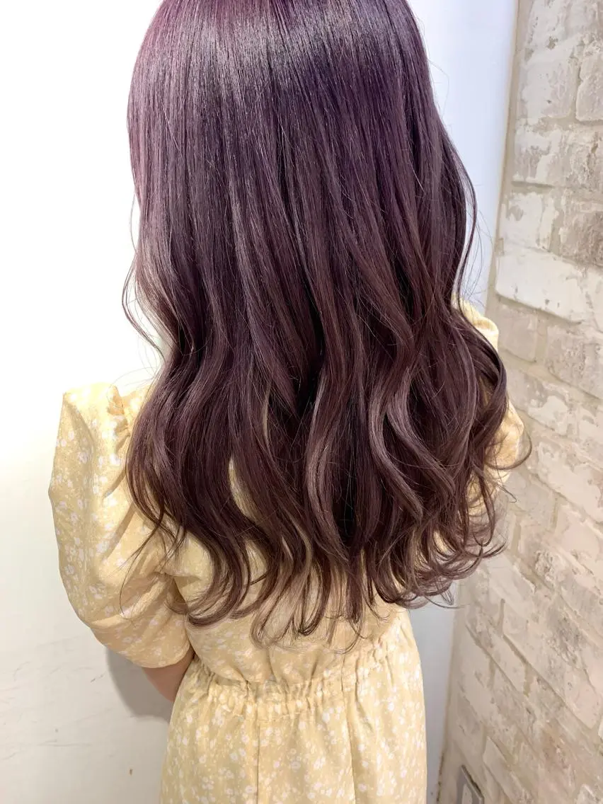 ロング ヘアカラー ✨ハイトーン✨艶髪 ✨髪質改善✨和田のヘアスタイル