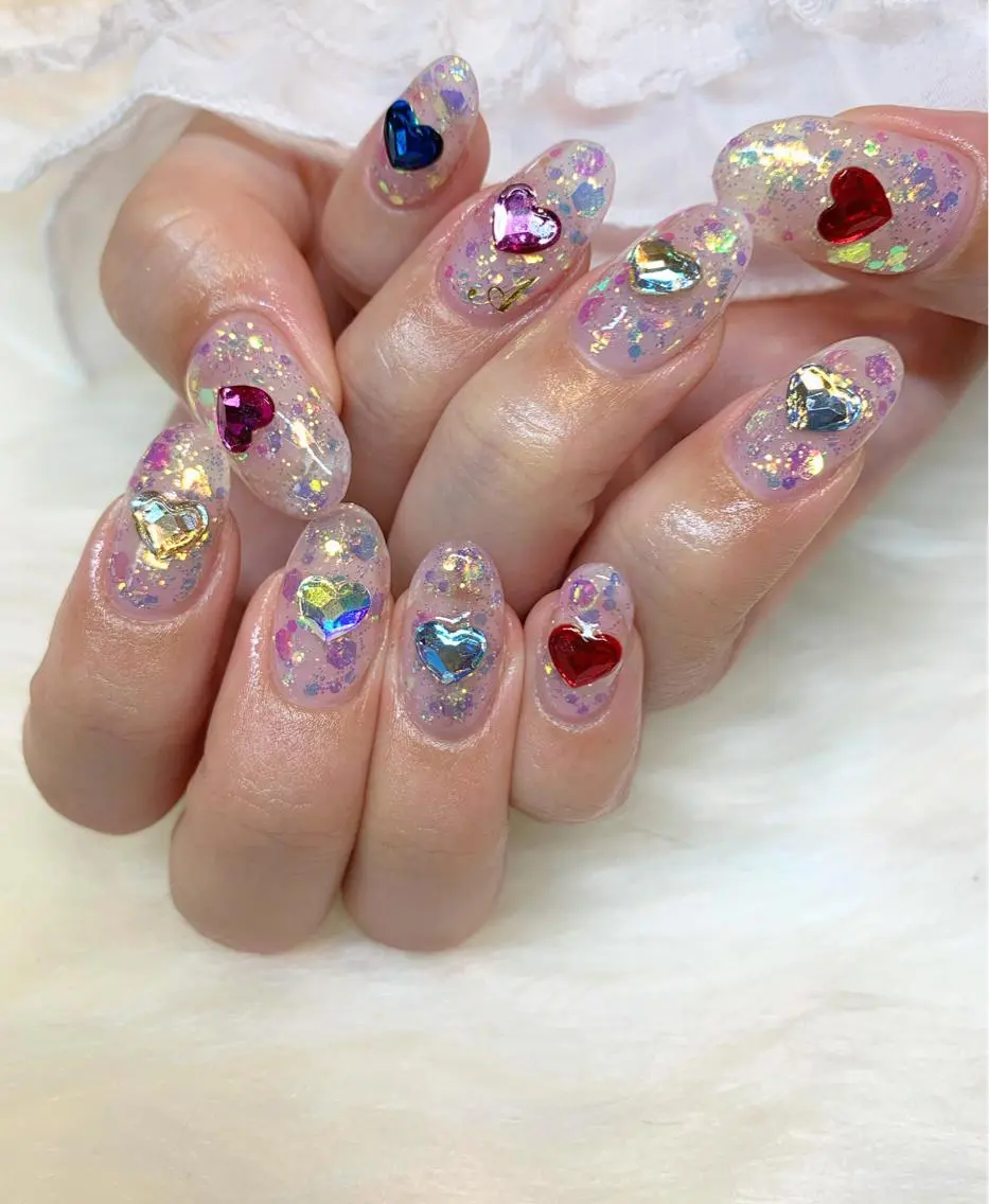 ネイル ハンドネイル glow_ nailのネイルデザイン