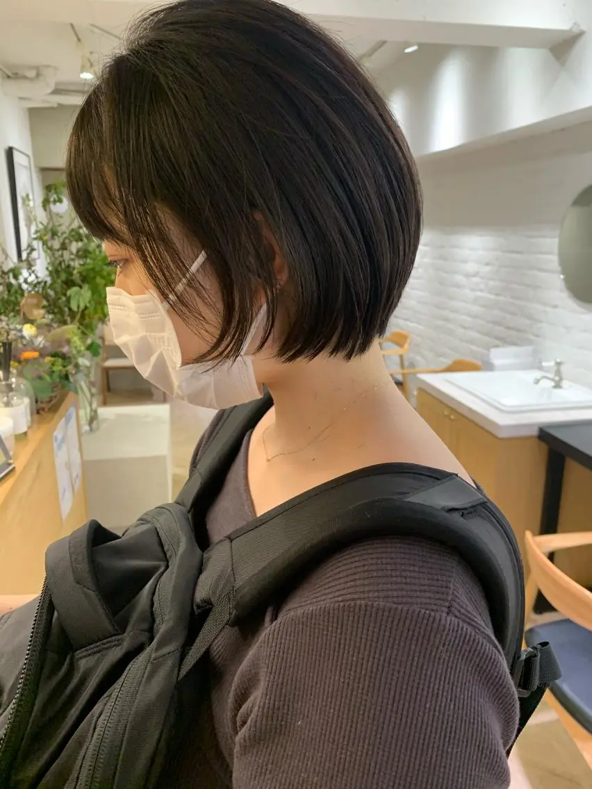 ショート ショートヘア レイヤーカット 鈴木駿介のヘアスタイル