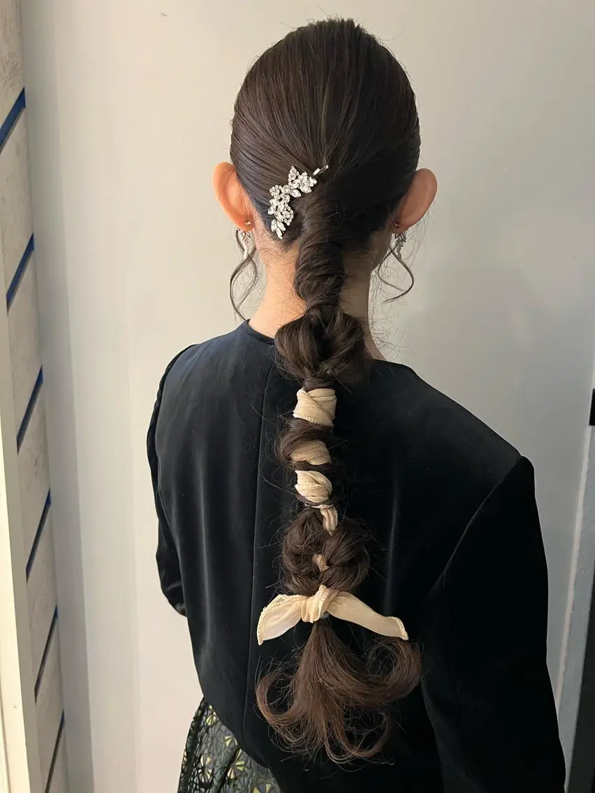 ロング カラー ヘアセット 🎨カラー満足度 500%💫ヅル💫のヘアスタイル