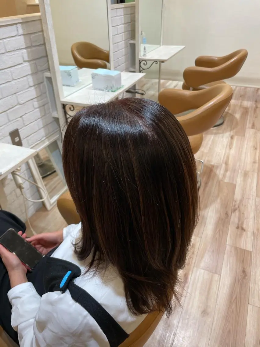 セミロング 山本 貴之のヘアスタイル