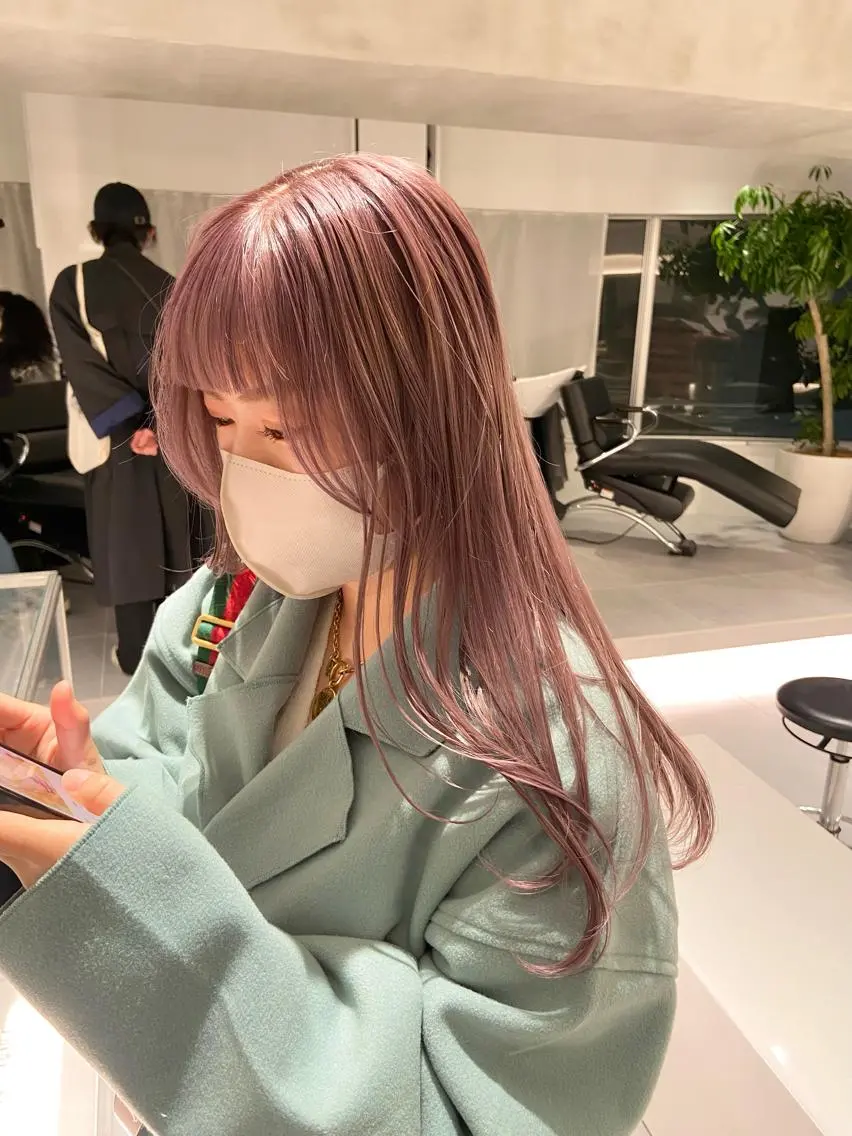 セミロング 🧚つやさらhair 🧚manakaのヘアスタイル