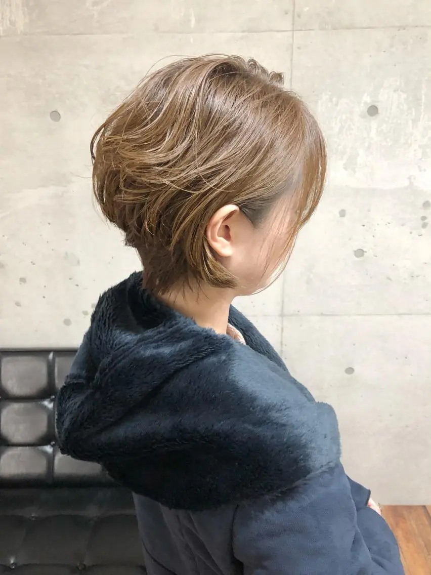 ショート カラー 増山 大起のヘアスタイル