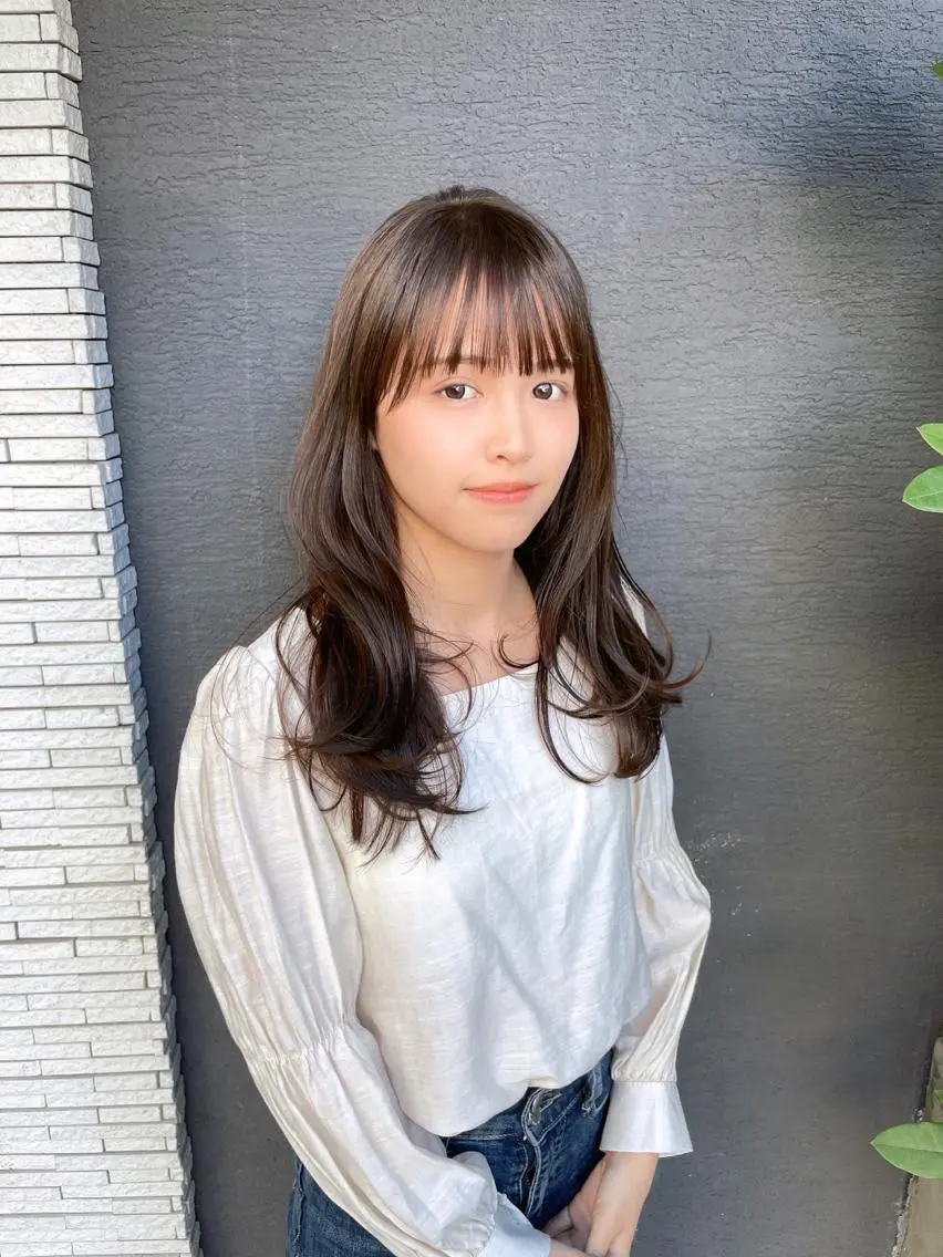 ロング セキネ シュウヘイのヘアスタイル