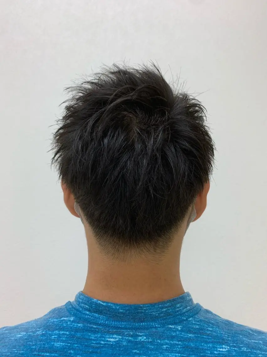 ショート メンズ 遊佐 瑞紀のヘアスタイル