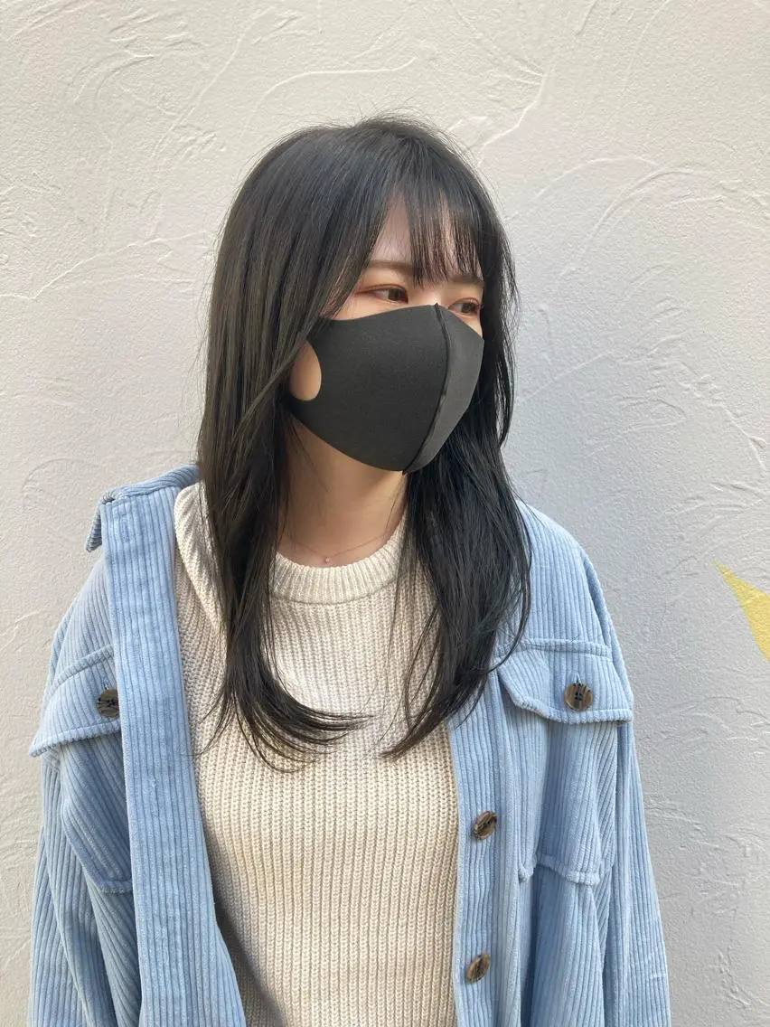 ロング ケアカラー レイヤーカット カットモデル募集中 ✂️上原北斗のヘアスタイル