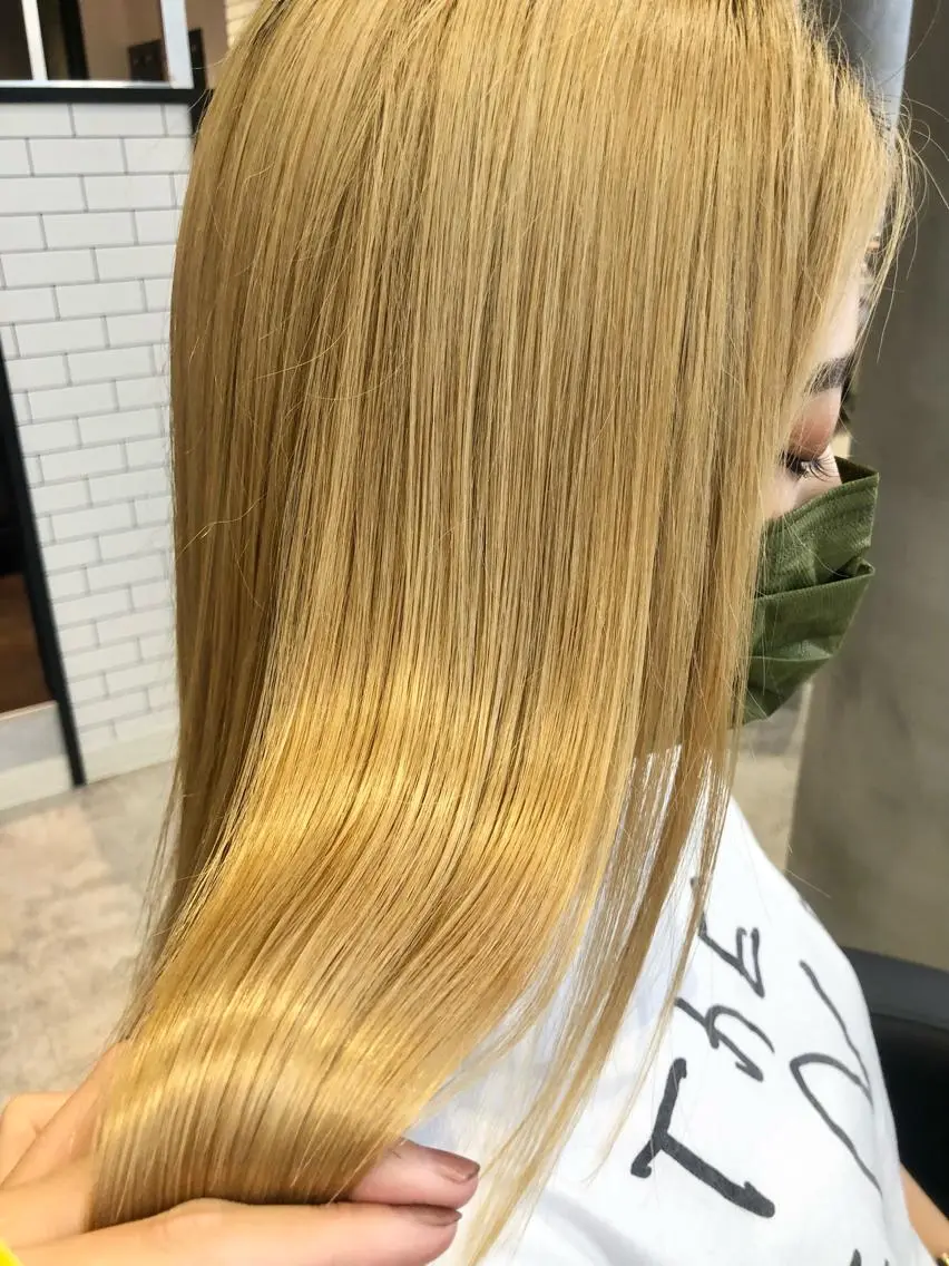 ロング トリートメント 店長 濱口 花菜 美髪整形のヘアスタイル