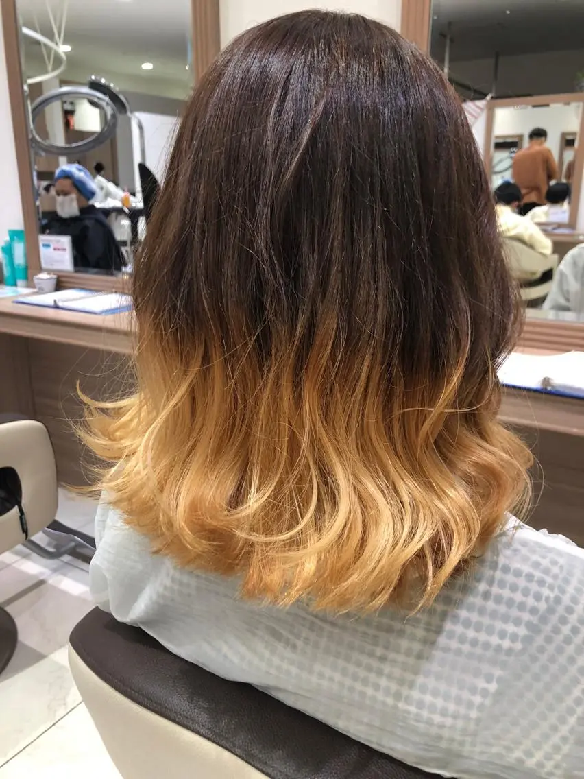 カラー ベージュカラー ブラウンカラー ナチュラルブラウン イエローカラー ヘアカラー 前田 真孝のヘアスタイル