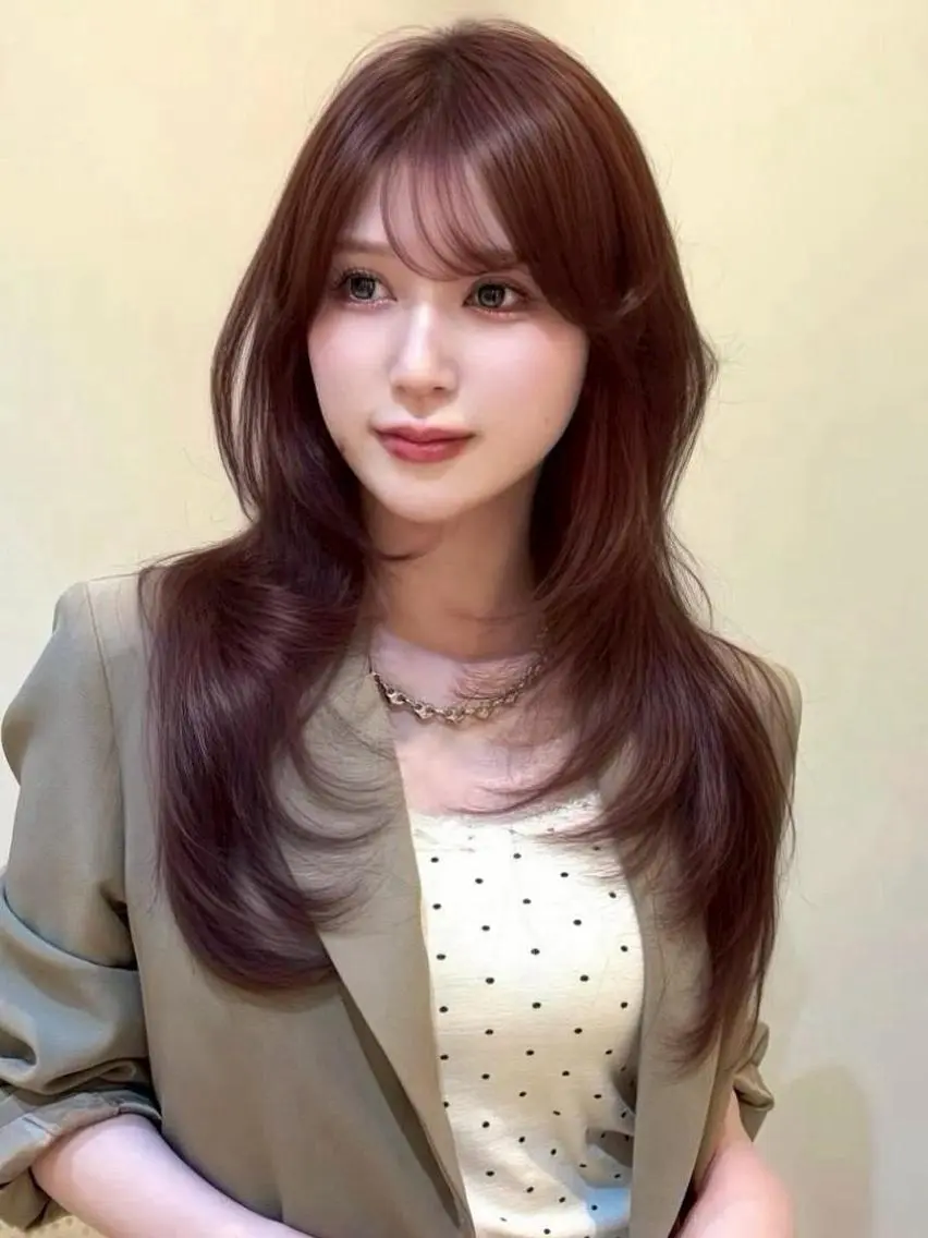 ロング 中村 かおりのヘアスタイル