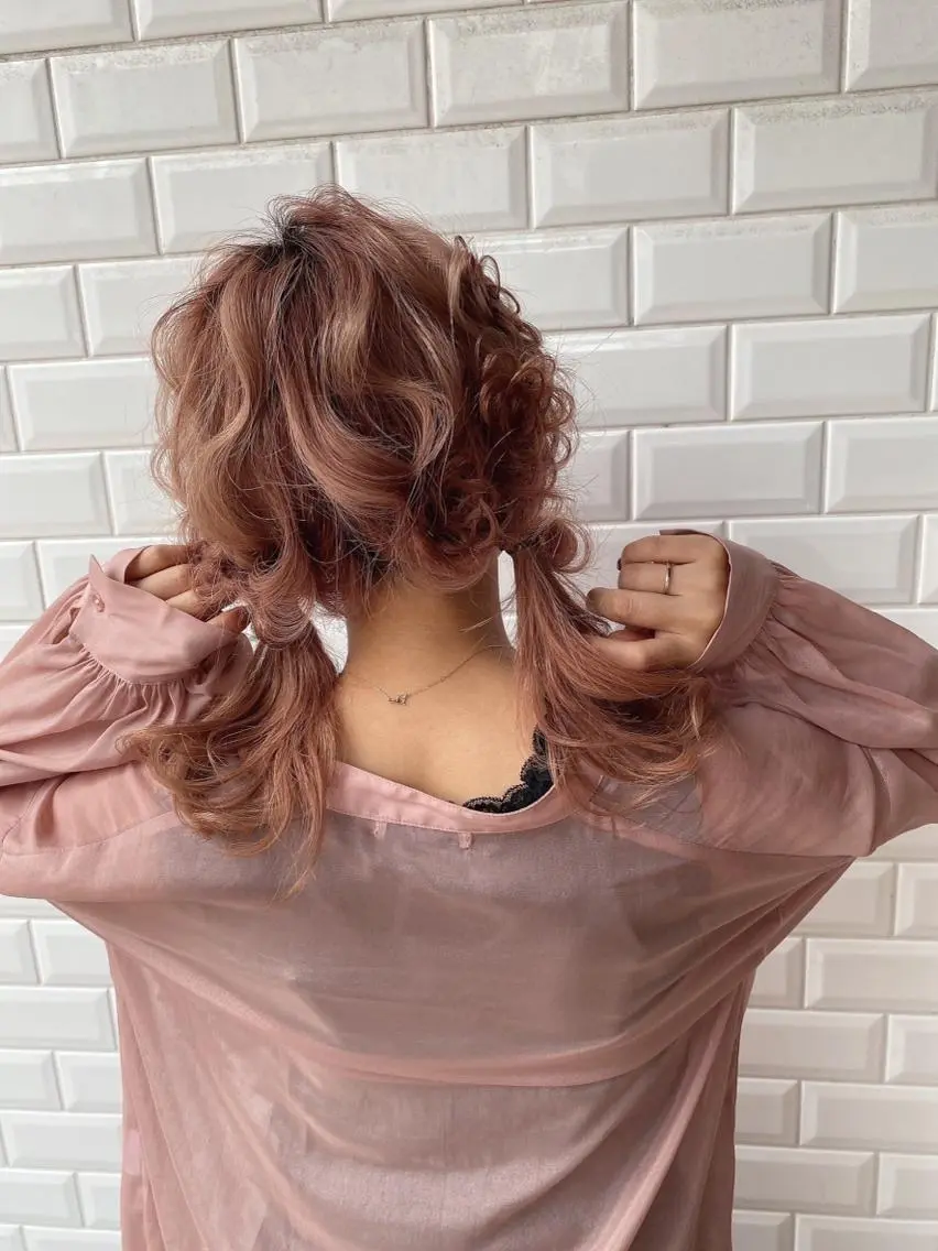 ヘアアレンジ メンズモテパーマ💙 fuwaのヘアスタイル