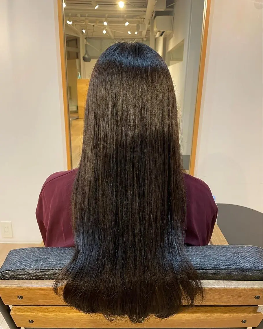 ロング 長瀬 友樹のヘアスタイル