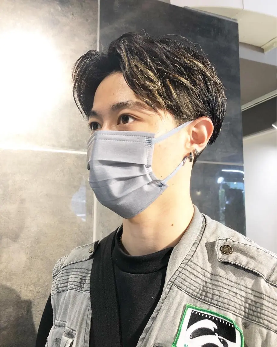 ヘアアレンジ メンズ カット トリートメント ヘアセット メンズ特化✂️栗原 侑也のヘアスタイル