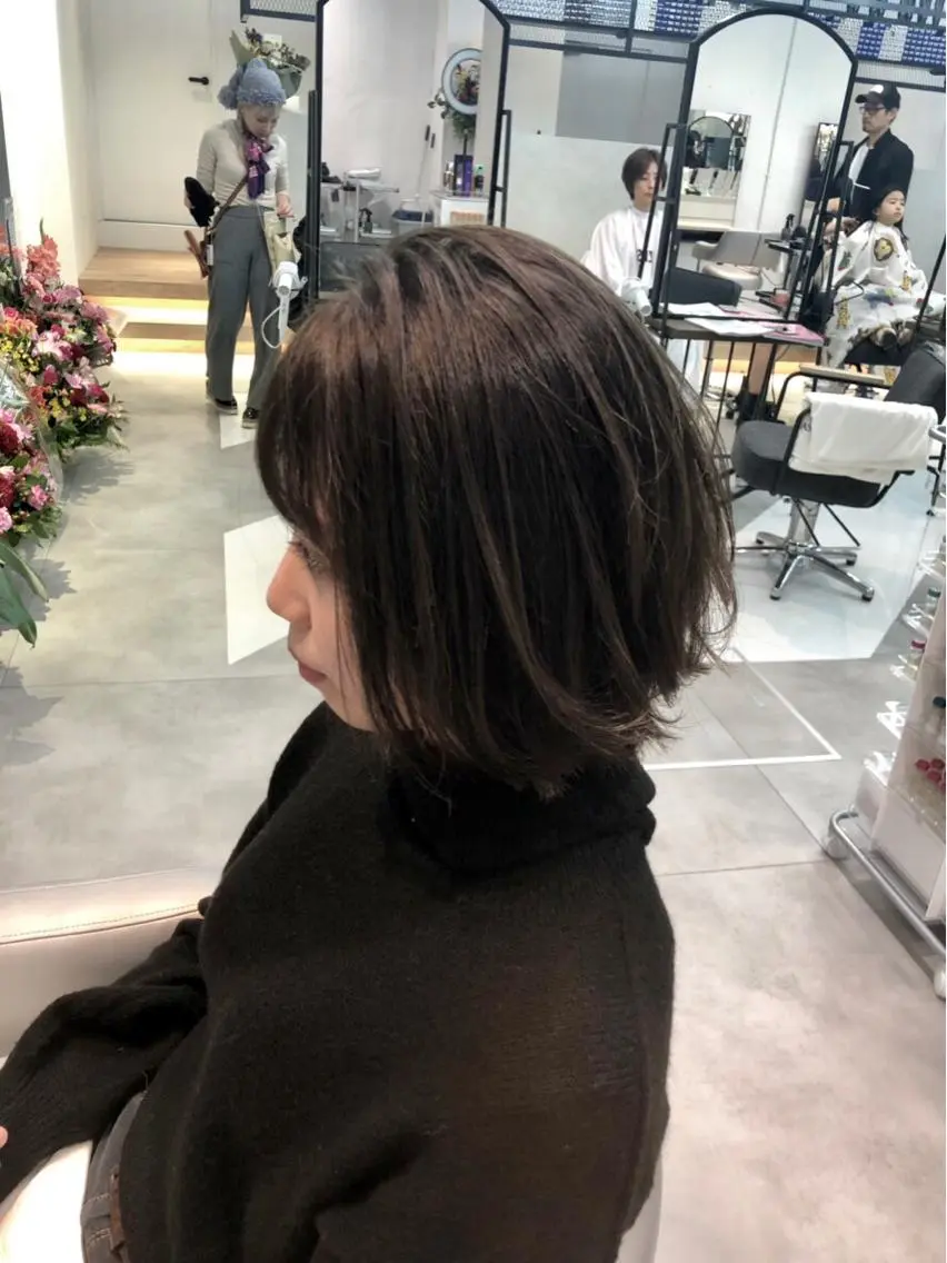 ショート カラー パーマ まつげと眉 Meliaのマツエク・マツパデザイン