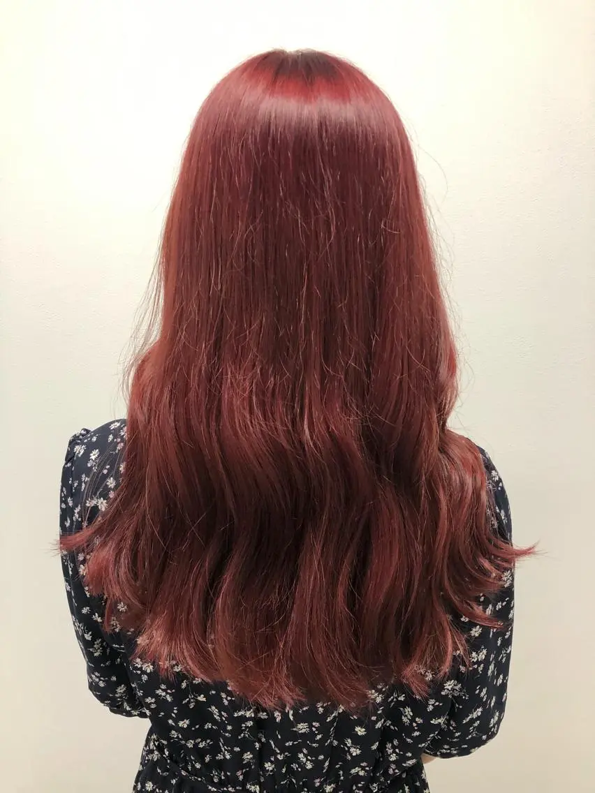 ロング カラー ヘアアレンジ ブリーチ ダブルカラー 透明感/艶髪/💖 トレンドスタイル💖のヘアスタイル