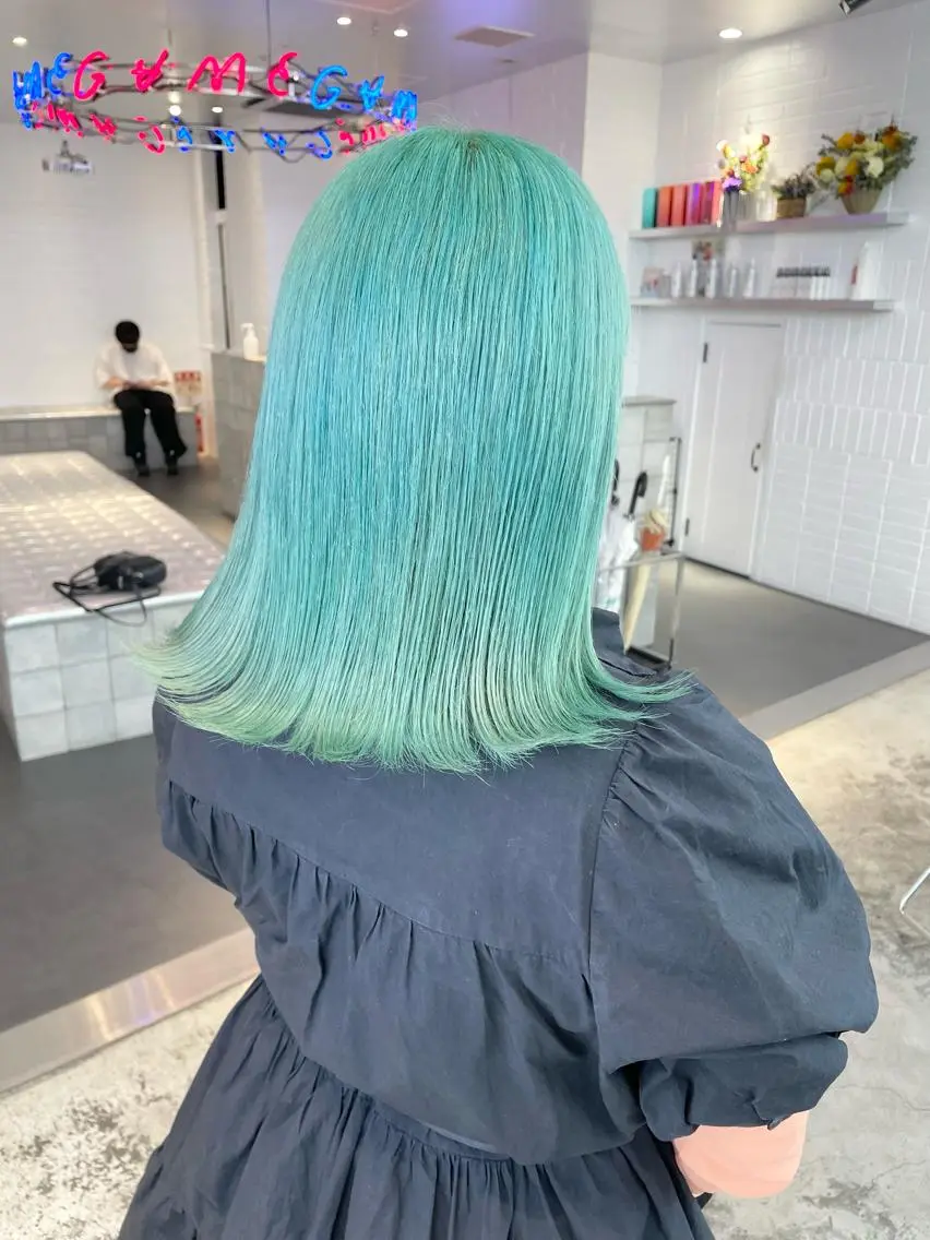 カラー 🤍垢抜け♡透明感 カラーmoeka🤍のヘアスタイル