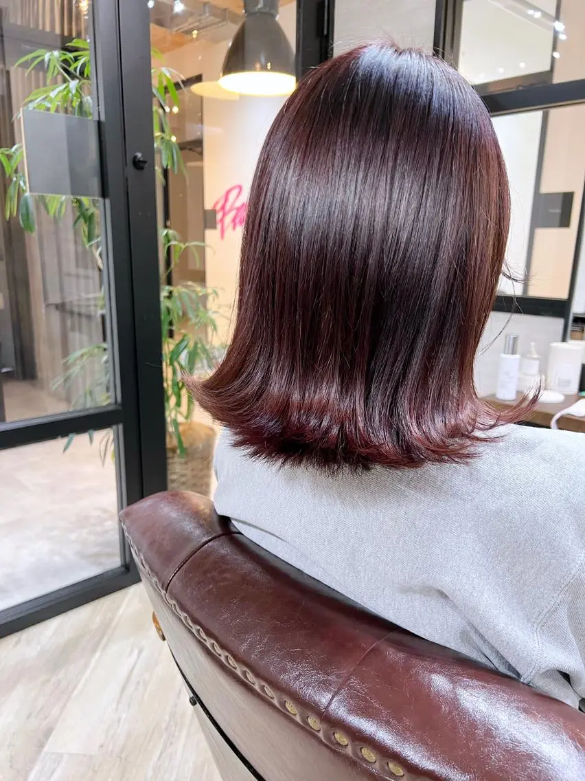 ショート カラー 髪質改善 トリートメント カット ヘアカラー トリートメント ROW吉祥寺✨ 髪質改善TR&スパ✨のヘアスタイル