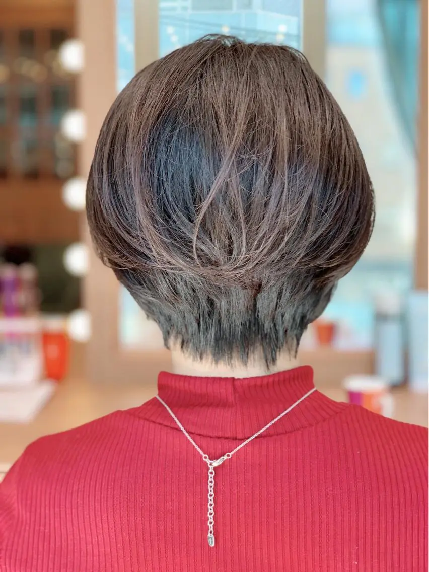 ショート ショートヘア Lond enikaのヘアスタイル