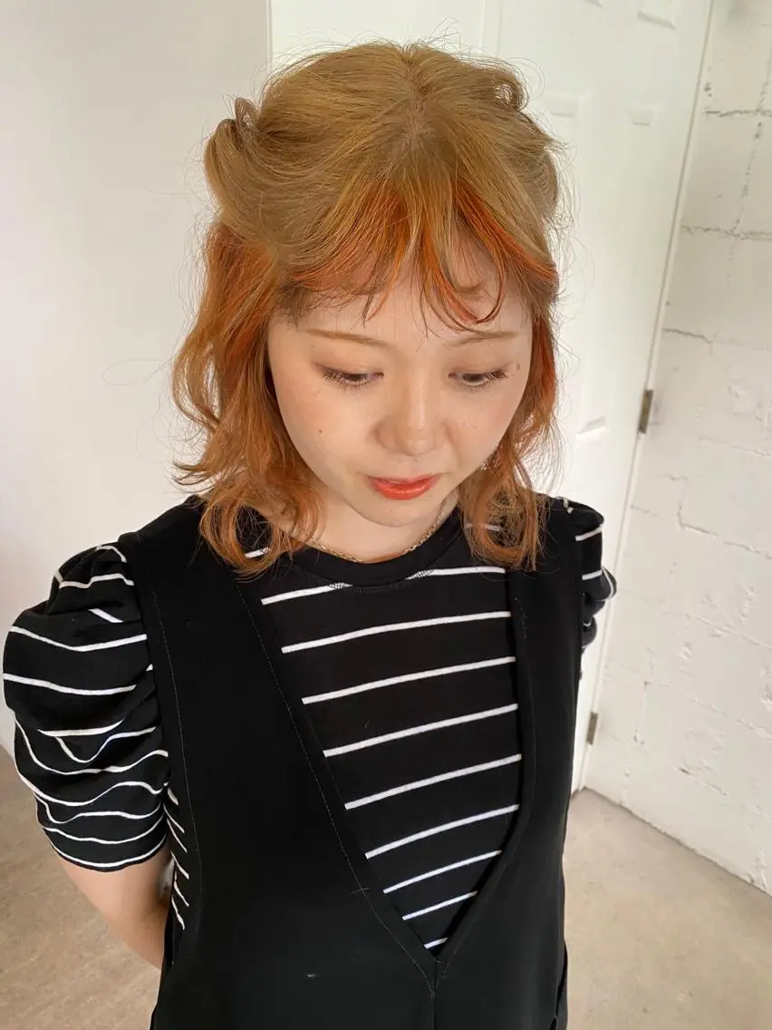 ショート カラー 聖 来のヘアスタイル