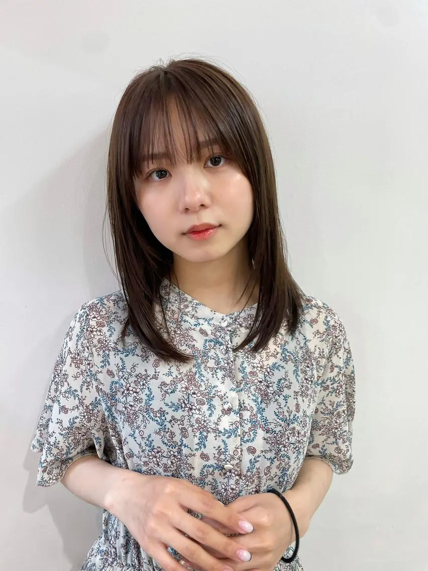 ミディアム ❤️ショートカット ・顔周りカット❤️のヘアスタイル