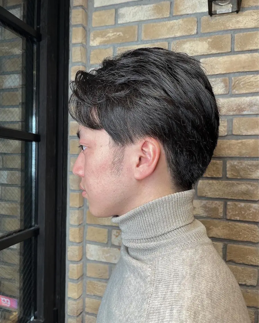 メンズ マッシュ カット 渋谷 YUUKIのヘアスタイル