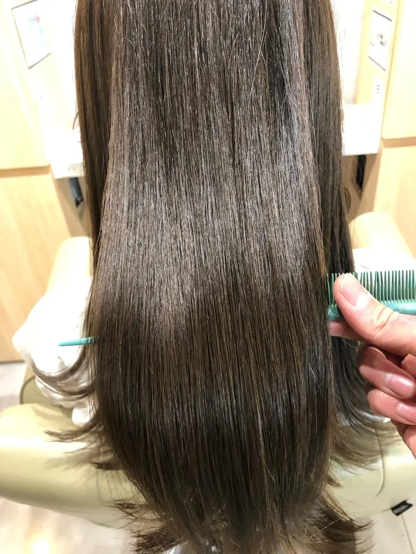 セミロング ヘアカラー トリートメント 【髪質改善特化･ 福田航洋】のヘアスタイル