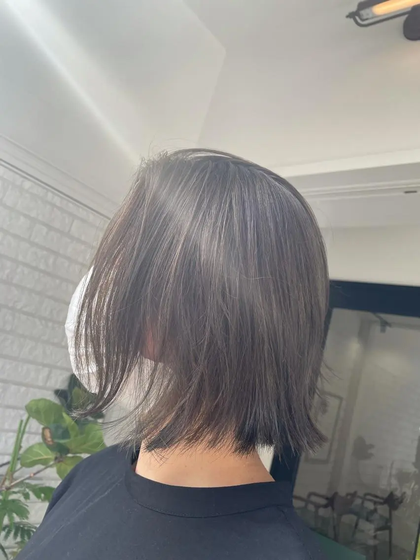 ミディアム カラー カット トリートメント miho 🌼🌼🌼のヘアスタイル