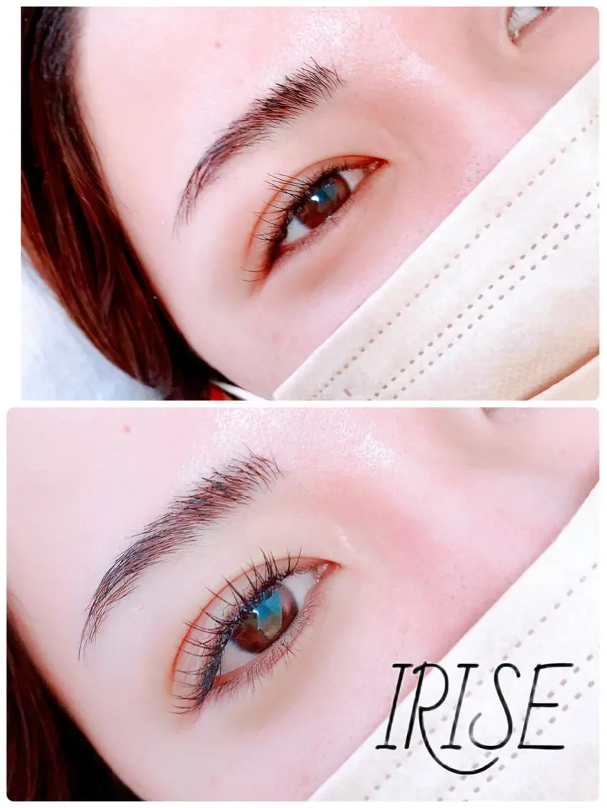 マツエク・マツパ フラットラッシュ salon de iriseのマツエク・マツパデザイン