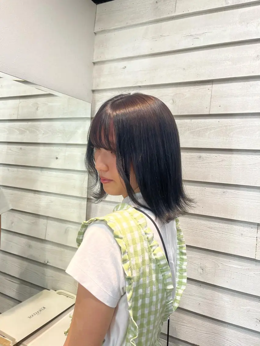 ミディアム シールエクステ sнiнoのヘアスタイル