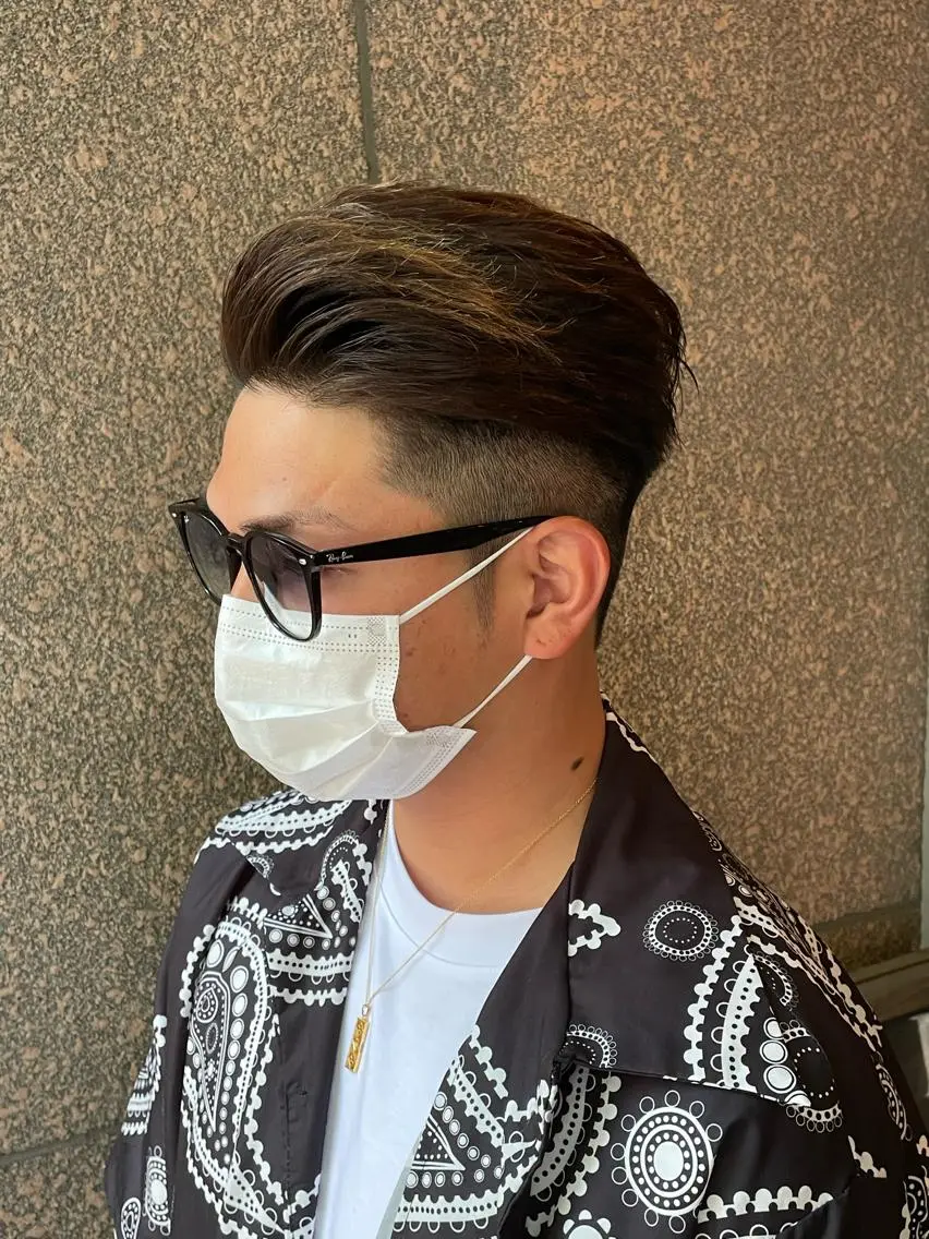 メンズ カット 渋谷/フェード/ 國分 翔のヘアスタイル