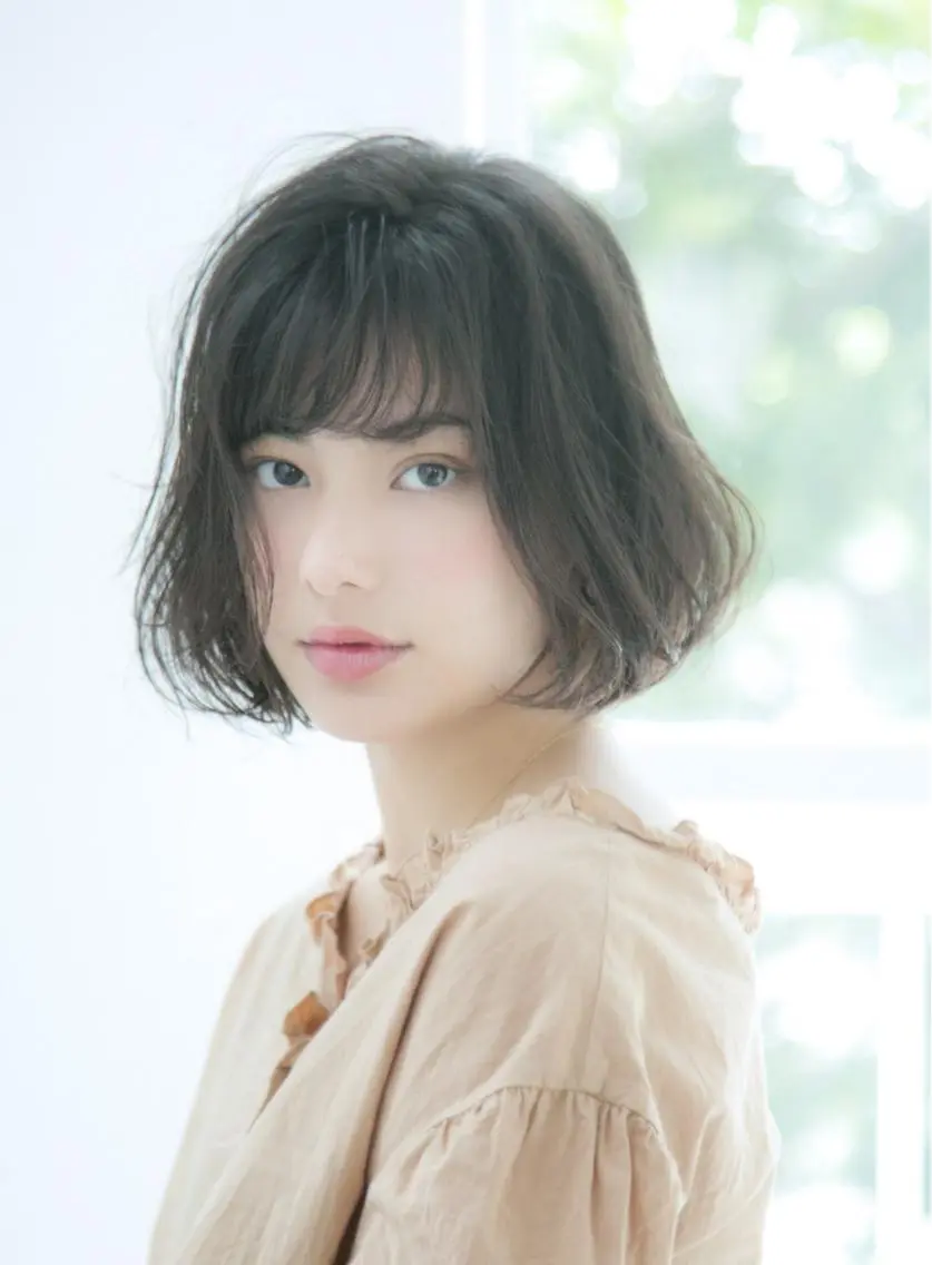 ショート ボブ マンツーマン施術 山口つよしのヘアスタイル