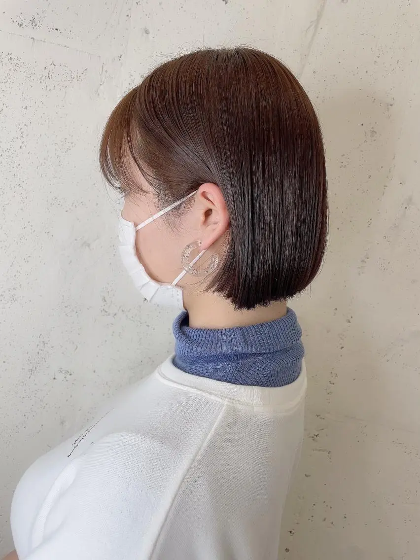 ショート 韓国ヘア🇰🇷🎀 みきのヘアスタイル