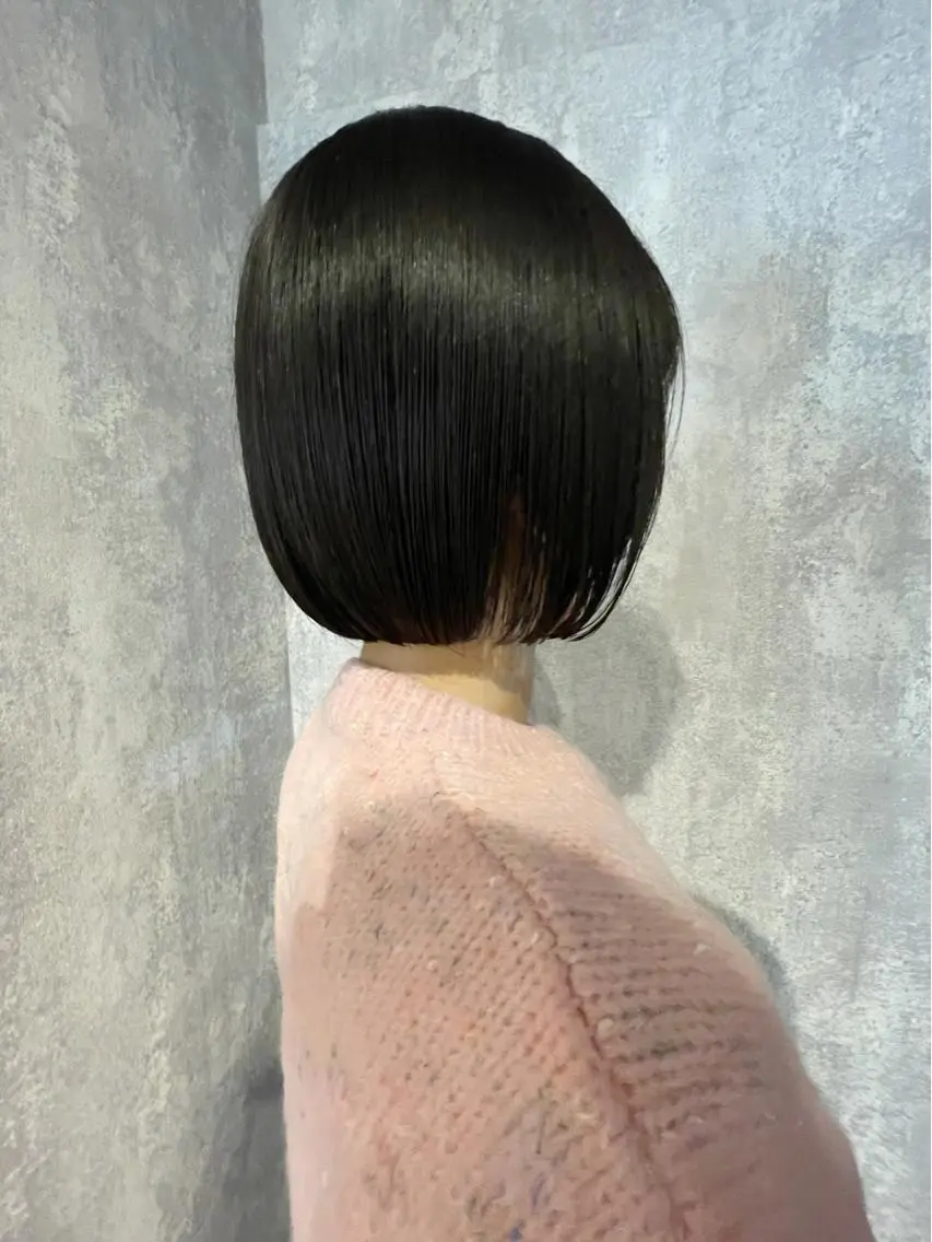ショート 髪質改善 似合わせカット 縮毛矯正 杉野🫧美髪🫧 Zina博多店長のヘアスタイル