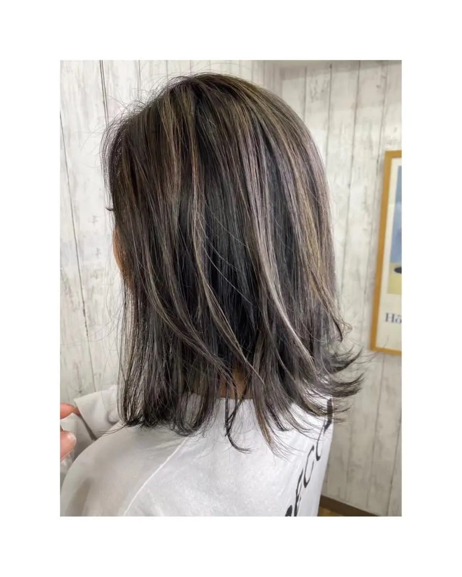 ミディアム ヘアカラー トリートメント （ayame） minoruのヘアスタイル