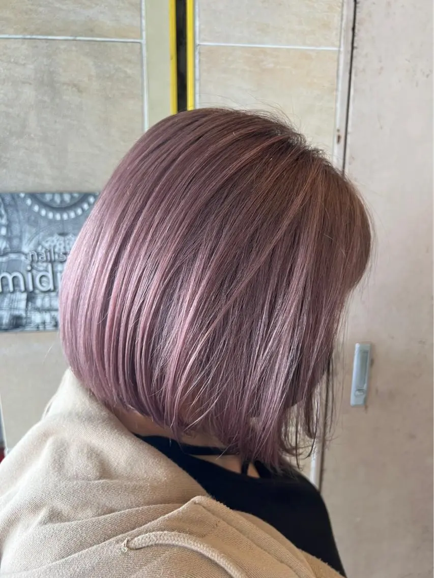 ショート カット ヘアカラー トリートメント ヘアセット CARAT堺東 Aujua認定サロンのヘアスタイル