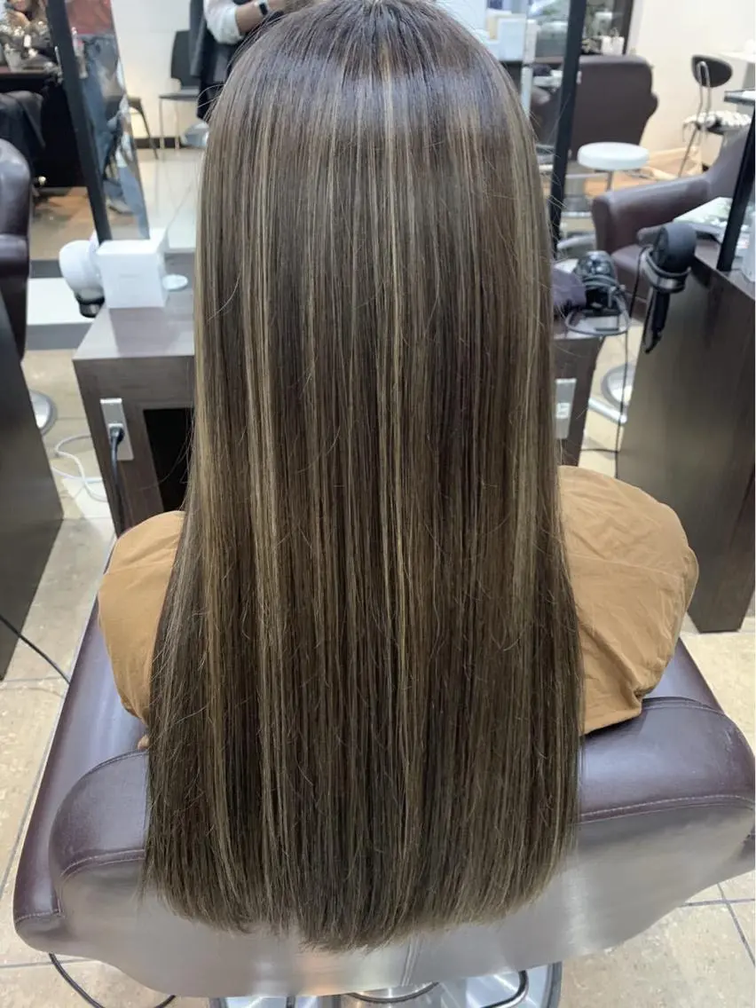 セミロング カラー メンズ特化 【かな】のヘアスタイル