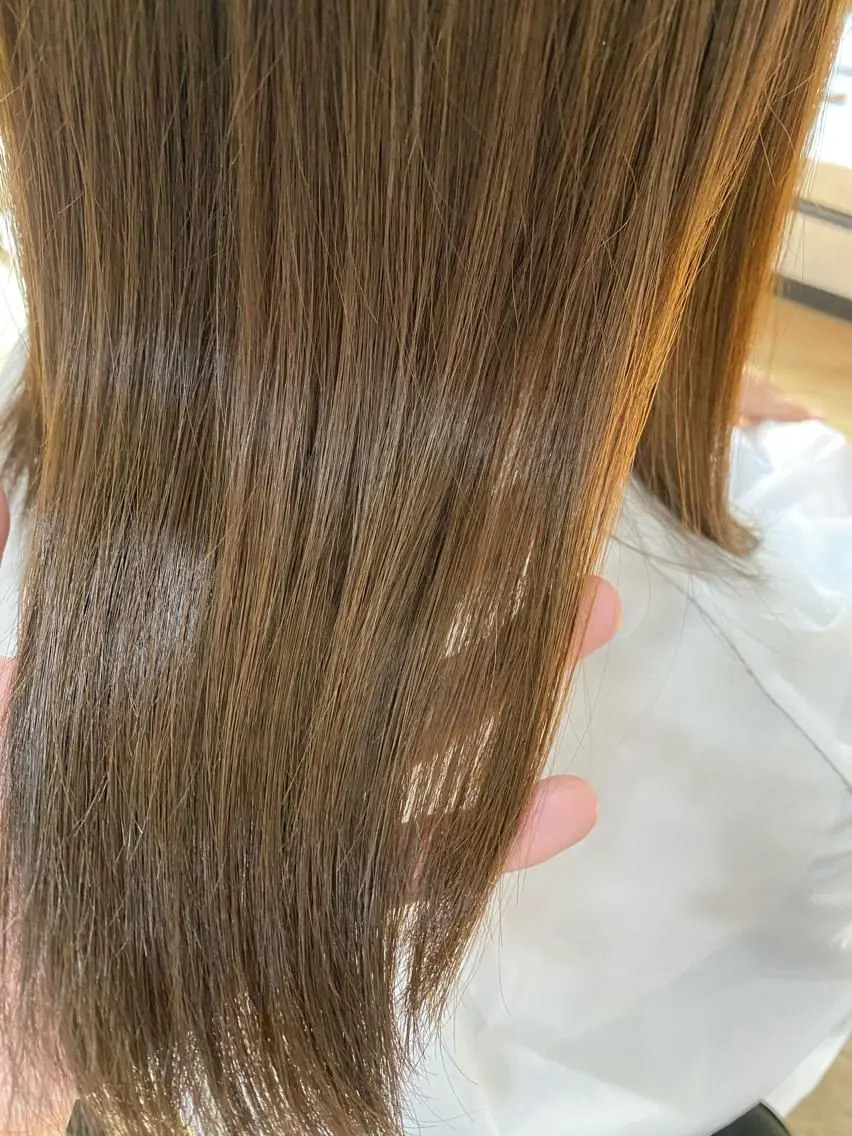 セミロング トリートメント カット ヘアカラー トリートメント pif designのヘアスタイル