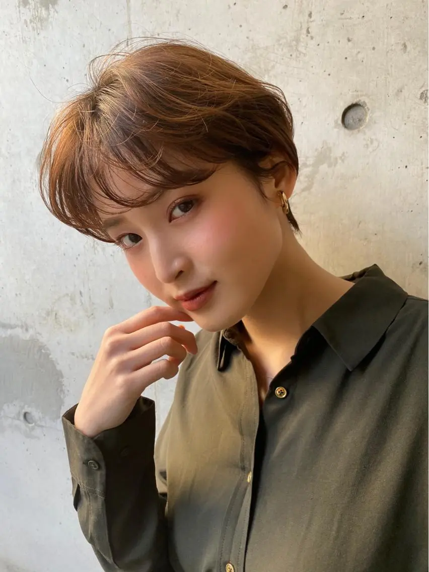 ショート ヘアカラー ★ 里奈★のヘアスタイル