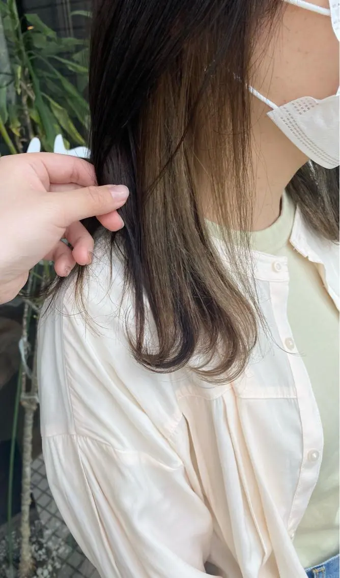 セミロング 立野 希沙のヘアスタイル