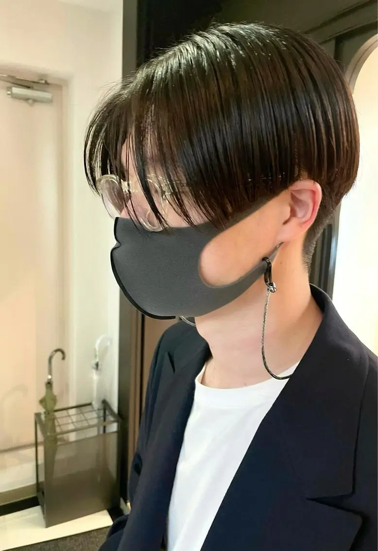 メンズ カット ヘアカラー 中澤 美緒のヘアスタイル