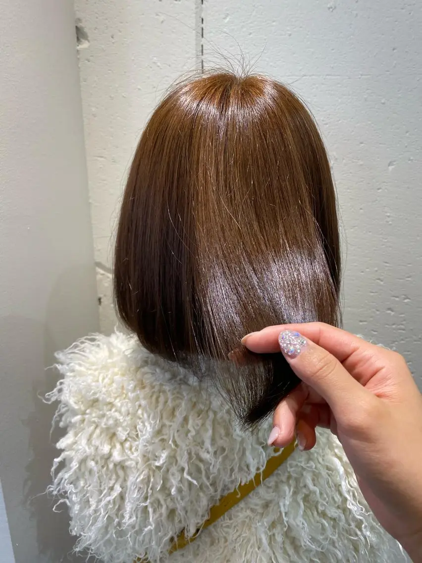 ショート 似合わせレイヤー 阿波座/ふじむらのヘアスタイル