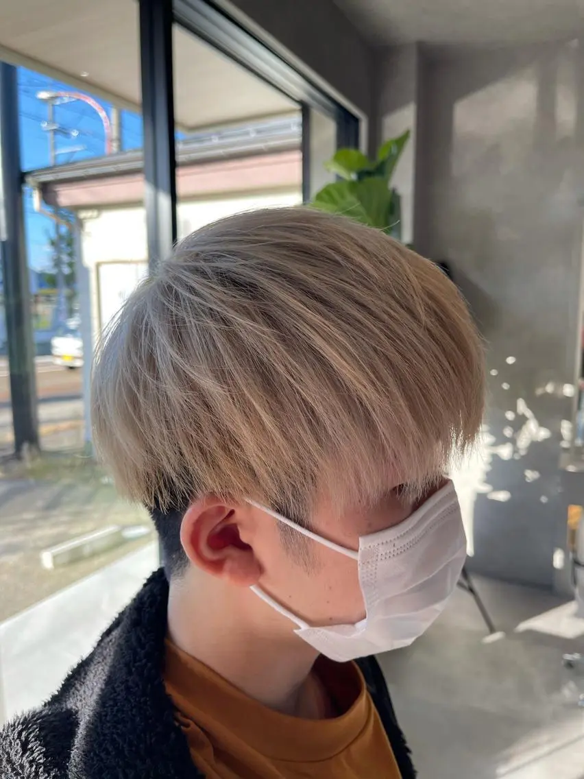 ショート カラー カット ヘアカラー トリートメント 一ノ瀬 暁のヘアスタイル