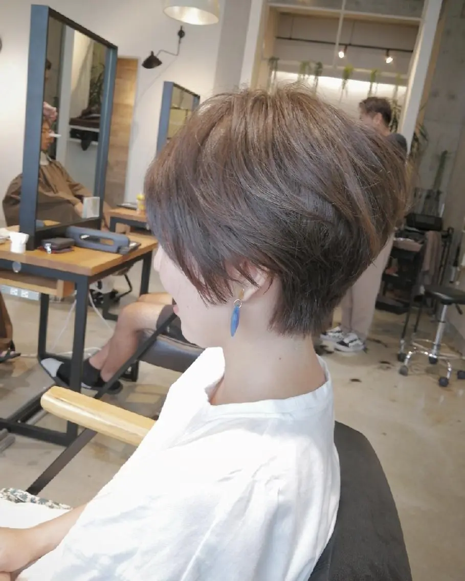 ショート カラー パーマ ヘアアレンジ ネイル キッズ メンズ マツエク・マツパ カット ヘアカラー トリートメント 6月オープン♪豊見城 Lodattu✁清水のヘアスタイル