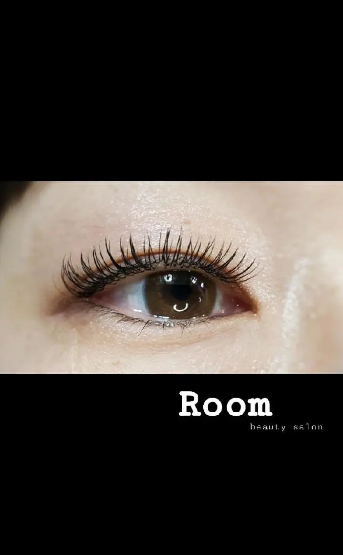 マツエク・マツパ フラットラッシュ マツエク Room   〔 YUI 〕のマツエク・マツパデザイン