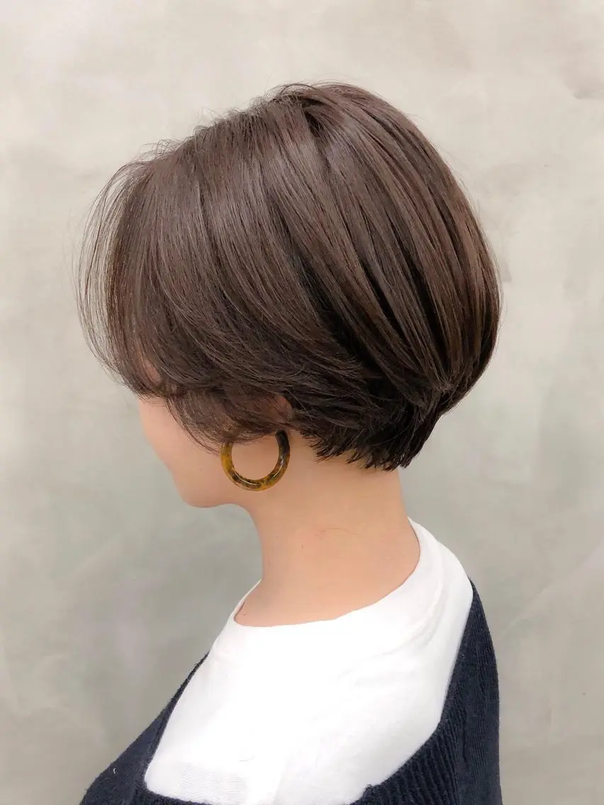 ショート カラー ショートボブ ハンサムショート ボブ ショートヘア ショート・ボブ 徳竹淳一のヘアスタイル