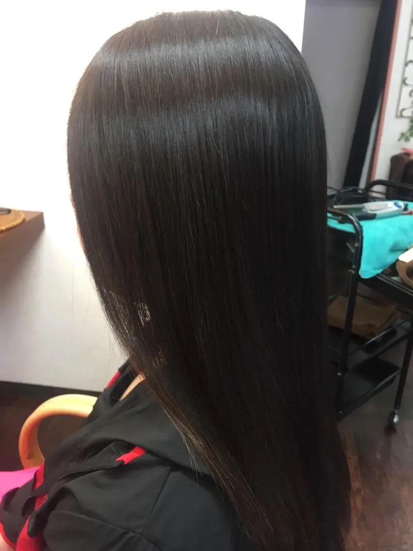 ロング パーマ 桧山 真のヘアスタイル