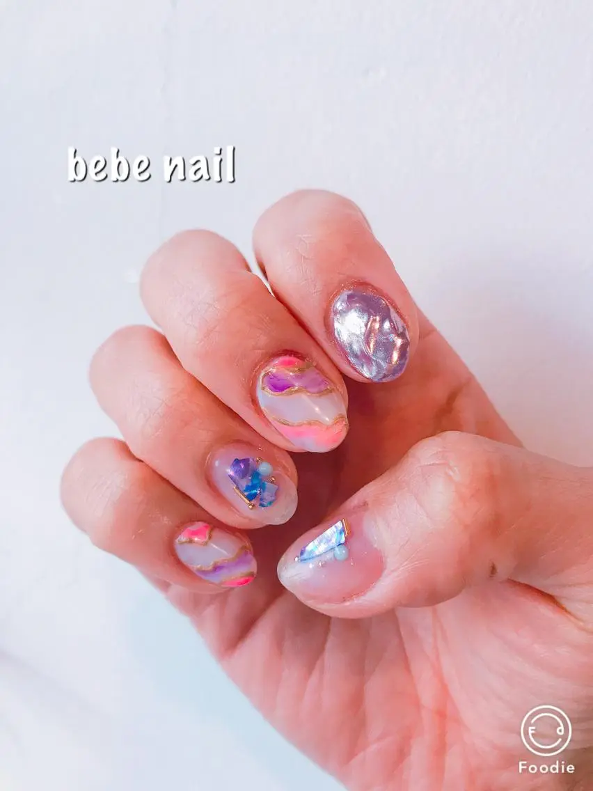 ネイル ジェルネイル ニュアンスネイル パラジェル Ann nailのネイルデザイン