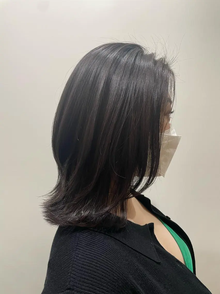 ミディアム くびれヘア ら んのヘアスタイル