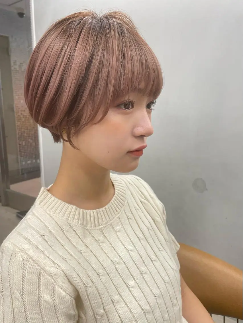 ショート ショートヘア SIGN店長中村 レイヤーカット募集のヘアスタイル